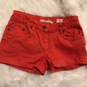 Mini Boden Johnnie B Cuffed Adjustable Wst Shorts